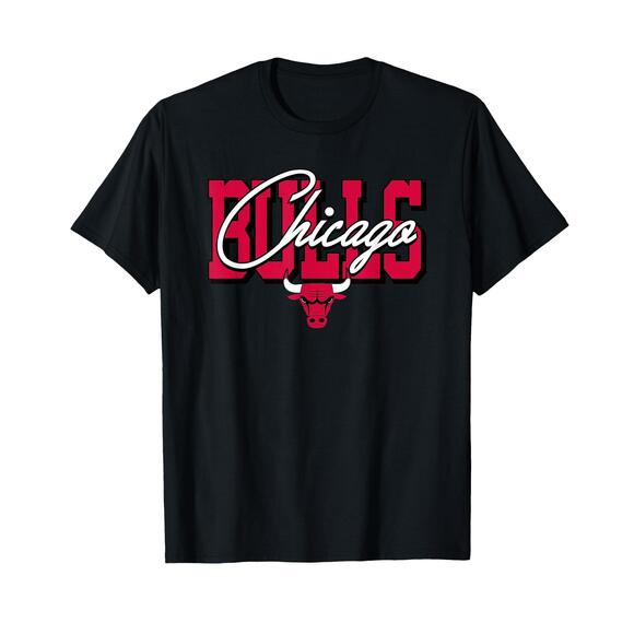 Other - Nba Chicago Bulls Blockletter Script T Shirt